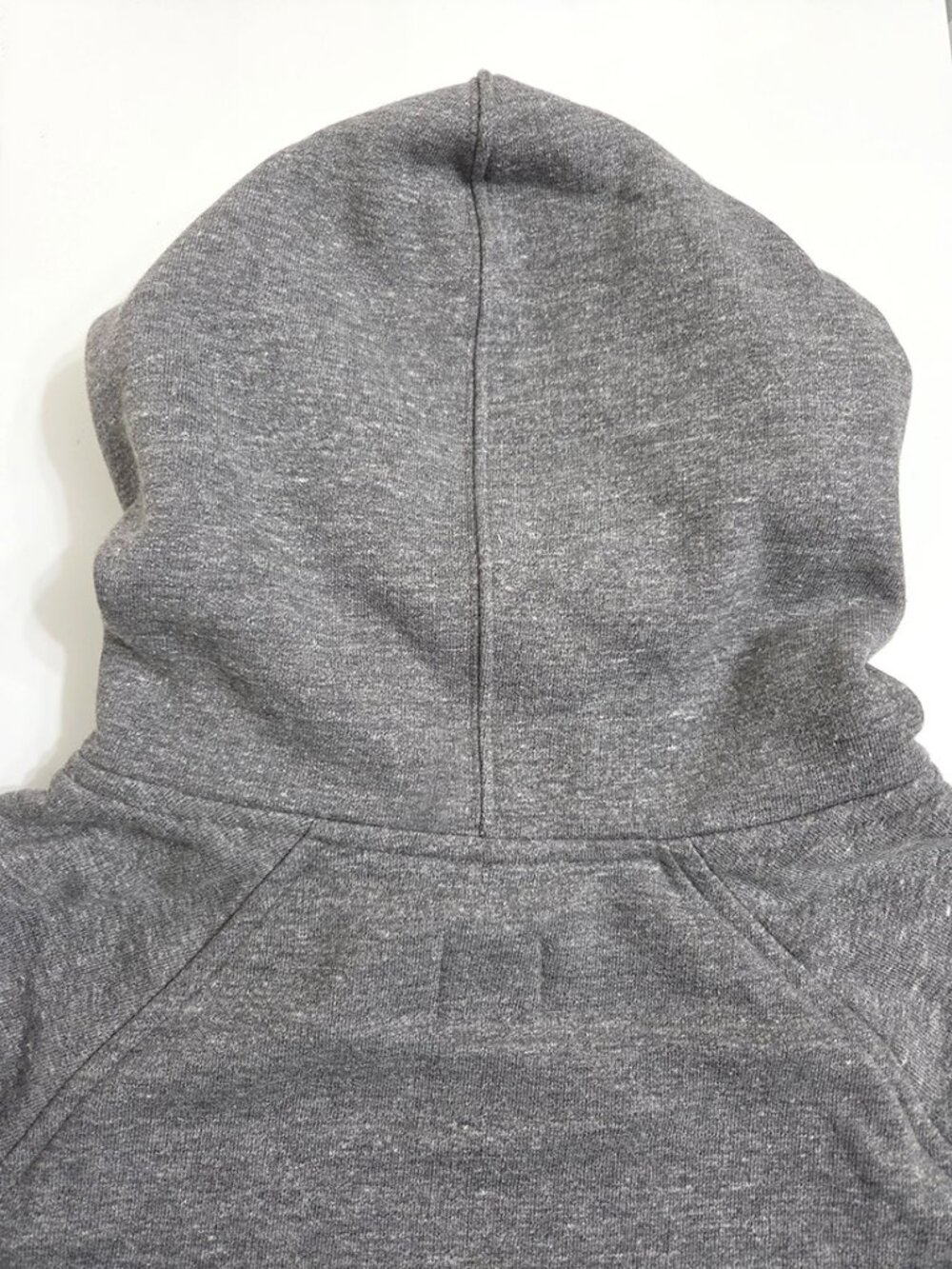 Flint and Tinder Mens 10-Year Pullover Hoodie Large Gray Pocket Drawcord USA - Picture 8 of 11